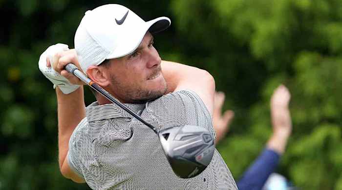 Thomas Pieters is pictured at the 2022 U.S. Open.